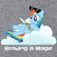 thumbnail image 3 of CafePress - My Little Pony Reading I - Pullover Hoodie, Classic & Comfortable Hooded Sweatshirt, 3 of 4