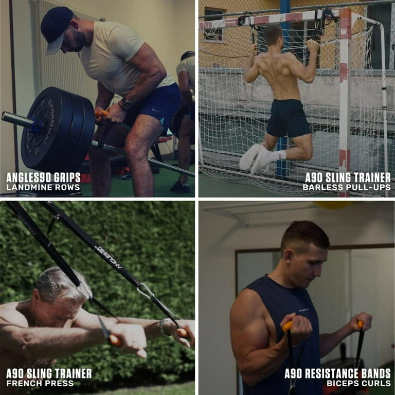 Angles90 Athlete Set - Including Grips, Sling Trainer