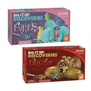 MindWare Dig It Up: BIG dinosaur egg for kids & Explorer Vest - Dig up 7 cool dinos with tools & fun facts - Boys & girls learn about dinosaurs - Vest fits ages 4-10