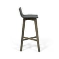 thumbnail image 5 of Becky Outdoor Acacia Wood & Wicker Barstools (Set of 2), 5 of 7