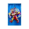 thumbnail image 2 of Mardi Gras Decorative Door Curtain, Carnival Party Hanging Panel, Festive Party Curtain - Grommeted With Ribbon, 36X72 Inches, Easy Hanging Decoration - For Mardi Gras Festivals,, 2 of 5
