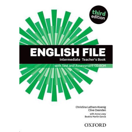English File Intermediate Teachers Book With Test And Assessment Cd Rom - 