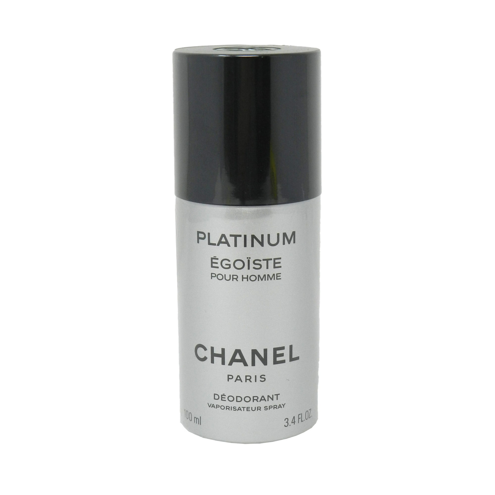 Chanel Platinum Egoiste Pour Homme Deodorant Spray 3.4 Ounces