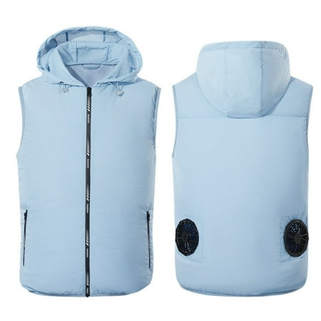 

MIARHB Vest Men s Clothes With Fans Air-Conditioning Suits Charging Icy Vests Overalls Women Air Conditioner