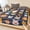 Blue, Navy, Amber, Emerald, variant on Twin XL Size Fitted Sheet Set - Cartoon Animals 2 Piece Bedding Sets 16" Deep Pocket Fitted Sheet with 1 Pillowcases, Lion Tiger Monkey Rabbit Pig Bear Black Brushed Microfiber Hotel Bed Sheets