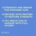 thumbnail image 3 of REDKEN Shampoo for Damaged Hair, Repairs Strength and Adds Flexibility, Infused With Proteins, Extreme, 1000 ml, 3 of 3