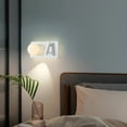 thumbnail image 2 of Modern LED 4000K Wall Sconce 350°Rotatable Reading Lamp Wall Mounted Reading Lights for Bedside Hallway Stairs （1 Pack）, 2 of 9