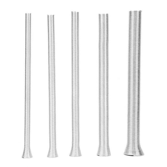 5 Pieces 21cm Spring Tube Bender Multifunctional Universal Manual Bending Spring Bending Device Inner Spring