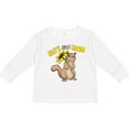 thumbnail image 3 of Inktastic Nuts about Mom Cute Chipmunk with Sunflower Boys or Girls Long Sleeve Toddler T-Shirt, 3 of 5