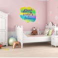 thumbnail image 2 of Little She Is Fierce Though She Be Empowering Quote Vinyl Design Wall Art Sticker Designs Vinyl Stickers For Home House Walls Rooms Windows Bedroom Decoration Size (12x12 inch), 2 of 3