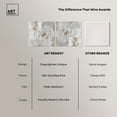 thumbnail image 5 of Art Remedy Modern Contemporary Canvas, 30" x 30", Gallery Wrapped, Dune Impressions Set, 5 of 5