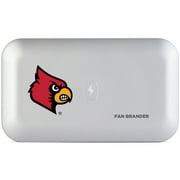 White Louisville Cardinals PhoneSoap 3 UV Phone Sanitizer & Charger