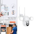 thumbnail image 4 of Cámara WiFi Almacenamiento En La Nube Detección De Movimiento Cámara De Vigilancia Plug-UK Sunnimix Cámara de seguridad para el hogar, 4 of 8