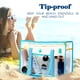 thumbnail image 5 of Bolso de Playa Transparente Fammart para Mujer Grande Tipo Tote Impermeable, 5 of 8