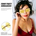 thumbnail image 3 of YSNOOWE Gafas De Sol Amarillas Decorativas Con De Dólar Para Celebraciones Y Eventos, 3 of 6