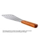 thumbnail image 2 of Espátula De Cocina De Acero Inoxidable De 28 Cm / 11 Pulgadas Con Mango De Madera Afinador Multifuncional Para Freír Herramienta Para Asar Pala Ranurada Para Bistec Bola De Masa Hervida De Pescado Yuarrent HA012841-00, 2 of 7
