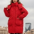 thumbnail image 2 of MuZeFu Winter Jacket Women Loose Winter Coat Women's Fall And Winter Long Sleeved Warm Cotton Jacket Bread, 2 of 7