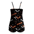 thumbnail image 6 of LILIYA Women's Sleepwear Halloween Cute Print 2 Piece Sleeveless Lettuce and Shorts Pajama Set V Neck Sleepwear 2026, 6 of 6
