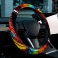 thumbnail image 6 of Chameleon Car Wheel Cover, Steering Wheel Covers 14.5 Inch Printing PVC Leather Auto Accessories, 6 of 6