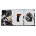 thumbnail image 3 of Paquete de 2 Soportes para Casco de Motocicleta, Soporte para Casco Resistente en la Pared para Llaves y Guantes de Motocicleta, 3 of 5