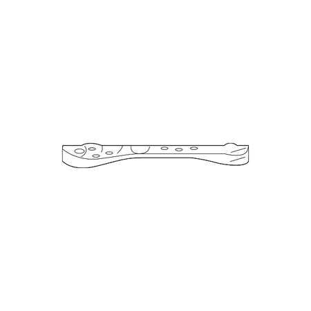Genuine OE Subaru Upper Tie Bar - 53029FL03A9P Fits select: 2017-2021 SUBARU IMPREZA