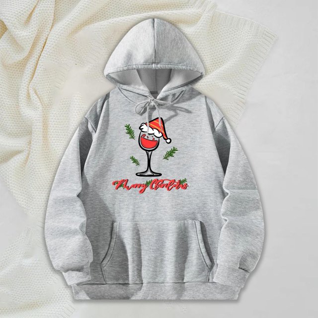 Sudadera con capucha con cordón Tops Moda Poliéster gris Sudadera con capucha con cordón Sudadera con capucha para adultos para ir de compras Oficina XL Yinane Sudadera con capucha