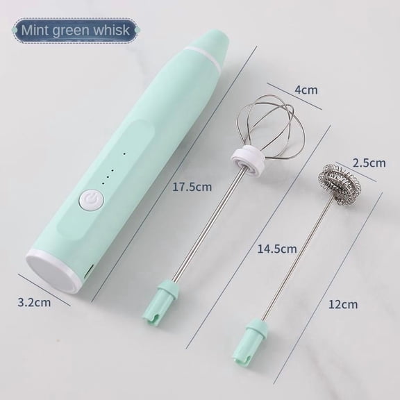 Handheld Electric Egg Beater, Milk Cream Coffee Blender, Kitchen Food Processor - Egg Beater, Coffee Maker, Jam and Butter Maker