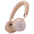 thumbnail image 1 of Auriculares contixo Premium para niños con controles de límite de volumen (máx. 85 dB) Auriculares (oro), 1 of 3