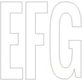 thumbnail image 2 of Permanent Adhesive Vinyl Letters 4" 95/Pkg, 2 of 2