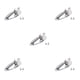 thumbnail image 1 of sweethay Electric Guitar Boat Socket Metal Musical Instrument Equipment Maintenance Pickup Replacement for Type3 NO3, 1 of 6