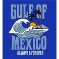 thumbnail image 5 of Gulf of Mexico Always & Forever Youth Royal Blue Long Sleee Hoodie-XS, 5 of 6