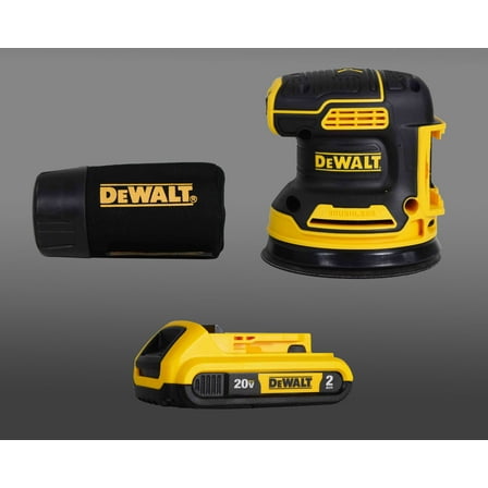 Dewalt DCW210B 20V 5" Orbital Sander w/ DCB203 20V 2.0AH Compact XR Battery