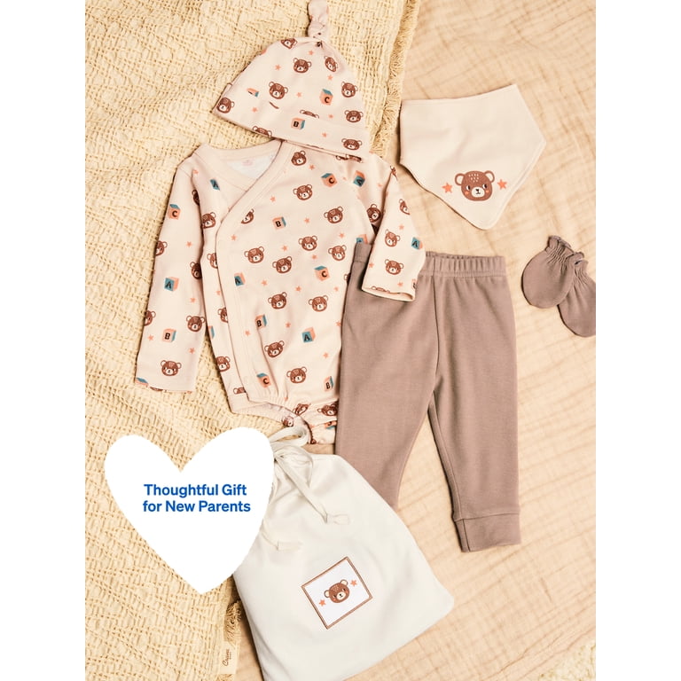 Garanimals Newborn & Baby 100% Cotton Newborn Essentials Set photo 3