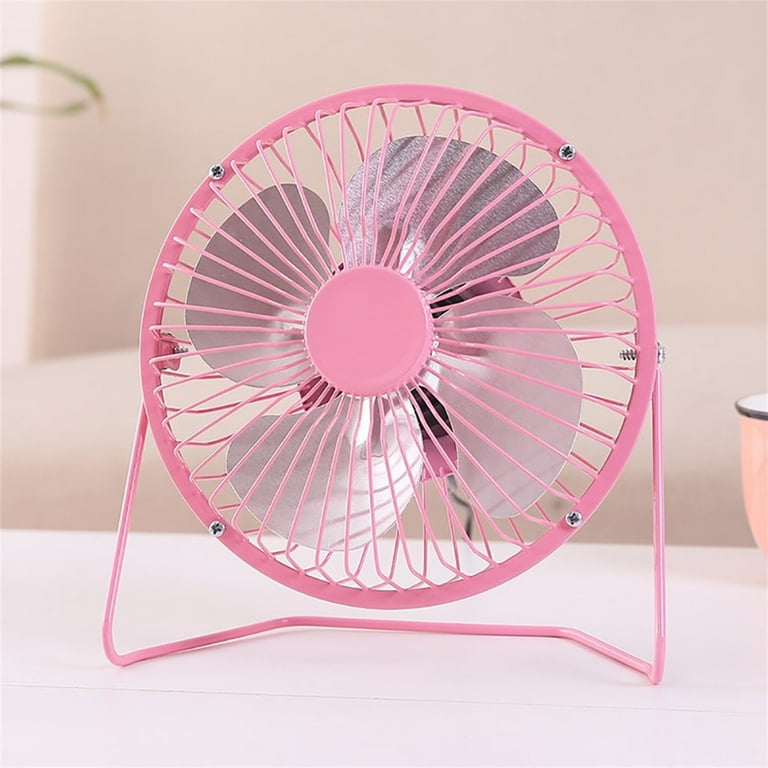 Kokovifyves Kitchen Appliances and Gadgets Portable Desktop Fan Oscillating Fan Four Speeds Cooling Fan Strong Wind Quiet Operation Work Fan for Home