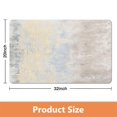 thumbnail image 2 of Quinn's Premium Beige Area Rug Runner: Contemporary Abstract Design, Non-Slip, Stain Resistant, Machine Washable - 20x32 inch, Ideal for Bedroom, Bathroom, Kitchen, Office, 2 of 5