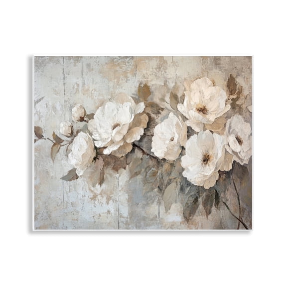 Stupell Industries Summer Daze Blossoms Plants & Flowers Painting Unframed Art Print Wall Art, 14 x 11