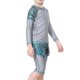 thumbnail image 3 of Niñas niños islámico Mu modesto traje de baño traje de baño Burkini árabe traje de baño AGrey7-8 años, 3 of 5