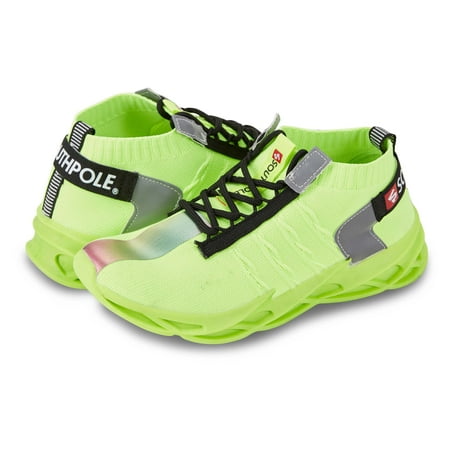 

SouthPole Boys Lightweight Athletic Running Walking Gym Shoes Casual Sports Shoes Fashion Sneakers Walking Shoes Green Size 5