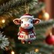 thumbnail image 1 of Adornos navideños, adornos navideños, regalos navideños, adornos navideños 2D, adornos colgantes, adornos navideños, regalos navideños, adornos para árboles de Navidad, adornos para autos, adornos col, 1 of 6