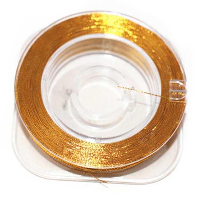 50M Fishing Rod Guide Tying Thread Rod Building Wrapping Thread Braided Line Yellow 300D