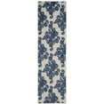 thumbnail image 3 of SAFAVIEH Cottage COT909B Light Grey / Royal Blue Rug, 3 of 7