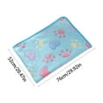 thumbnail image 3 of Pet Blanket under $5! kkbbma Pet Blanket for Dogs and Cats, Soft Flannel Fleece Throw with Paw Print, Machine Washable Pet Bed Cover, Cozy Warm Blanket for Crate and Couch, 3 of 6