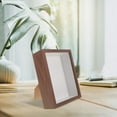 thumbnail image 4 of OULII Shadow Box Frame Coffee Wood Acrylic Creative Dried Flower Box for Office Decoration 1Pack, 4 of 8