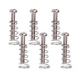 thumbnail image 3 of Milaget 6 Pièces Fer Guitare Électrique Chevalet Fixation Vis de Montage + Ressorts, 3 of 5