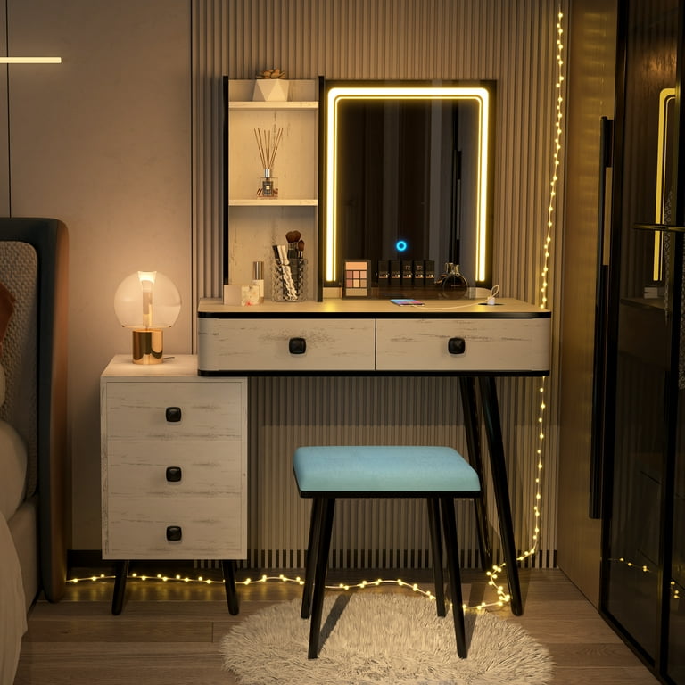 White Makeup Table Nz Saubhaya Makeup