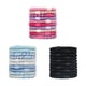 thumbnail image 5 of Accesorios para el cabello Qarigey 10 piezas multicolores lazos ajustables para mujeres, 5 of 6