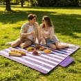 thumbnail image 1 of Manta impermeable para picnic al aire libre – Manta plegable grande de 200 x 150 cm para playa, camping, césped, parque y viajes., 1 of 6