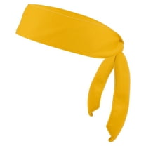 Uxcell Head Ties Headband Ninja Karate Headband Adjustable Sports Tie Back Yellow