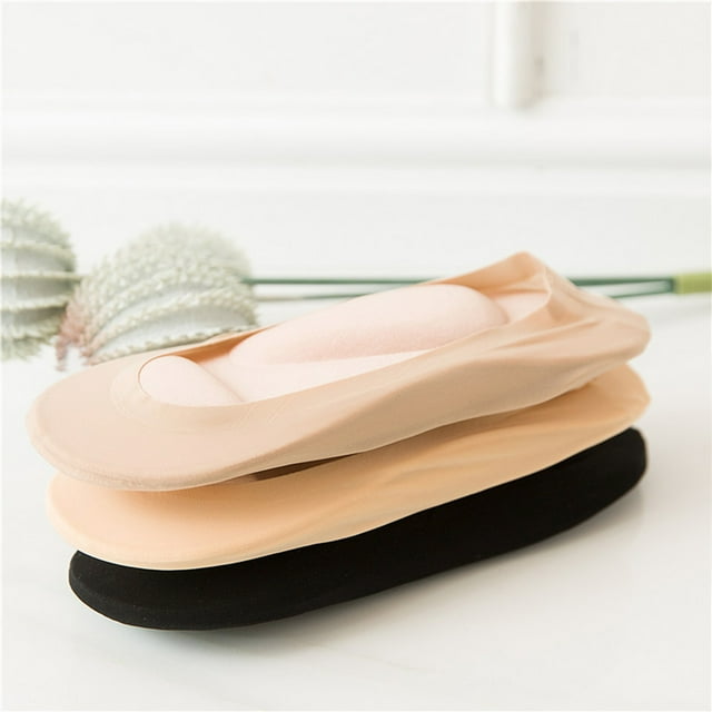 Baohd Invisible Anti-Slide 3D Ankles Socks Experience Unbeatable Comfort And Support skin color 35-39 1Set