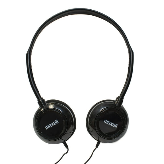 Maxell 199929 HP-200M Over-Ear Wired Headphones with Microphone